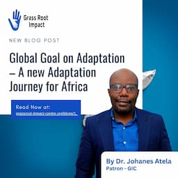 The Global Goal on Adaptation -- Turning Global Ambition Into Action