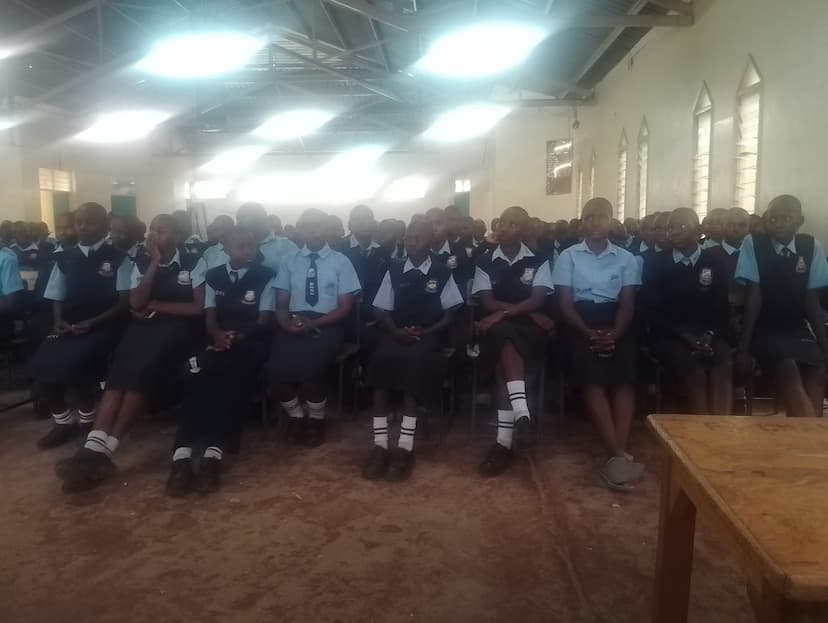 Thurdibuoro Secondary School Mentorship session